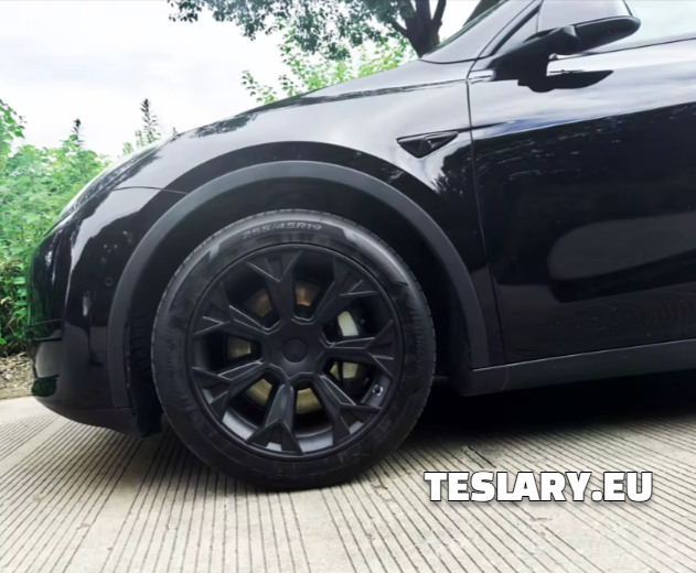 TESLA MODEL Y 19" UNIQUE S4 FULL COVER WHEEL HUBS