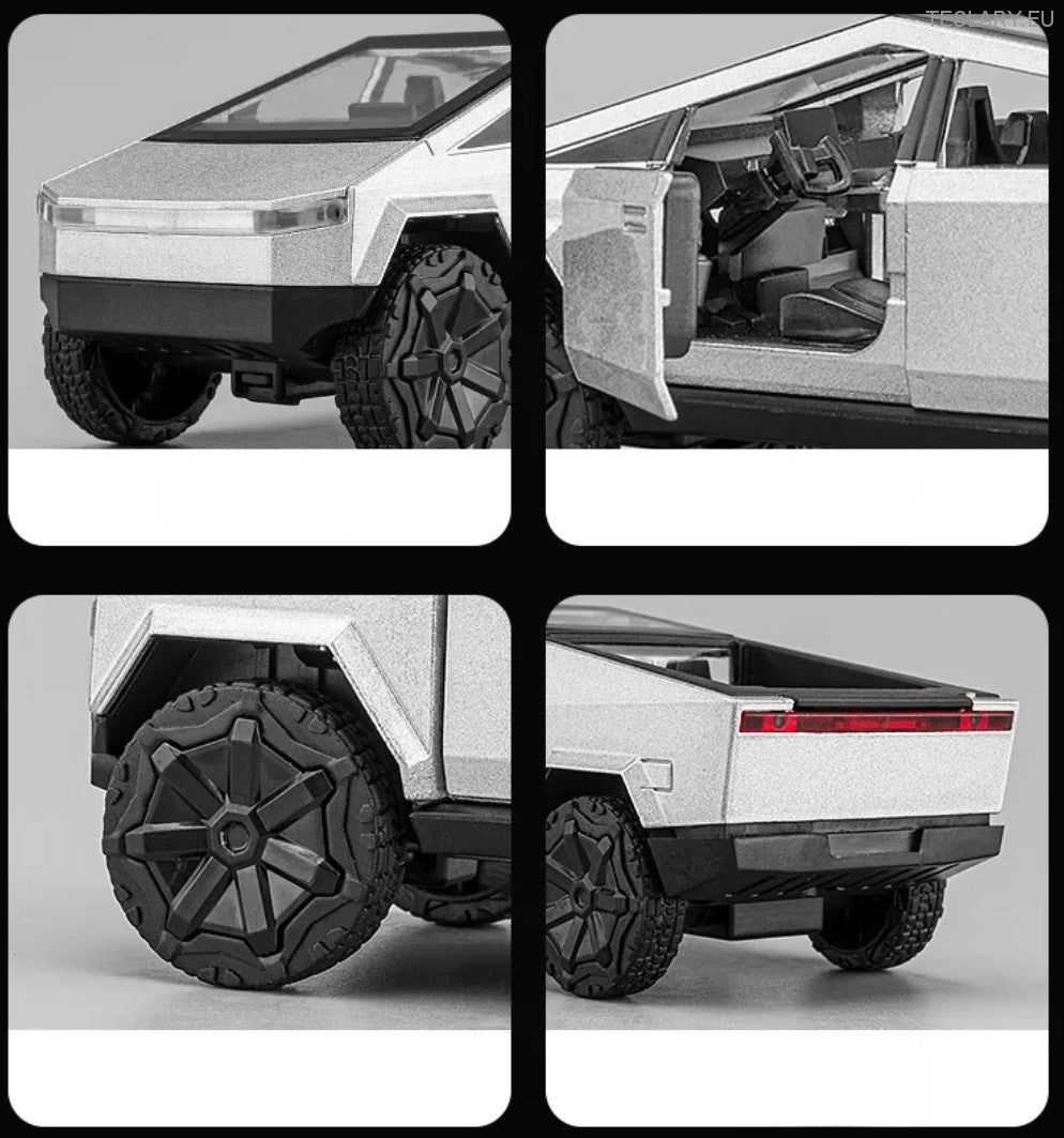 Tesla Cybertruck Model Car 1:36 Unofficial Version