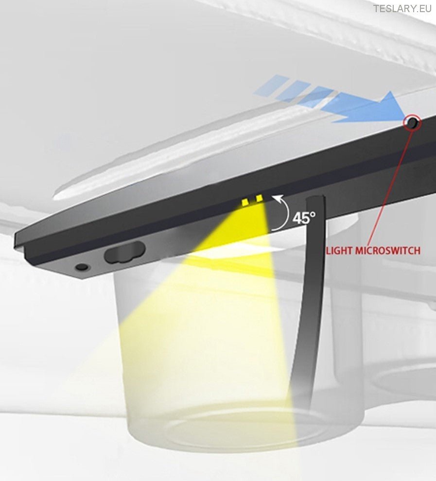 Hub de expansão USB com controles de botão físico para Tesla Modelo 3 / Y