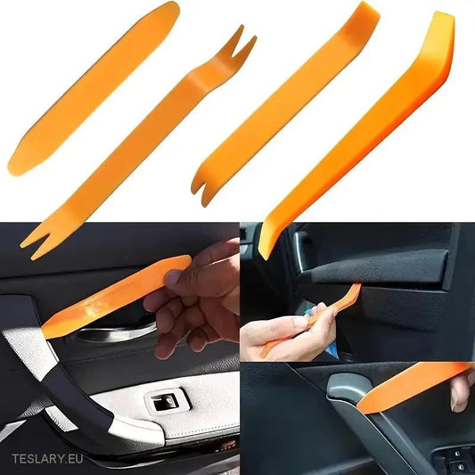 4 kusová sada nástrojů pro vaši Tesla (Anti Scratch)