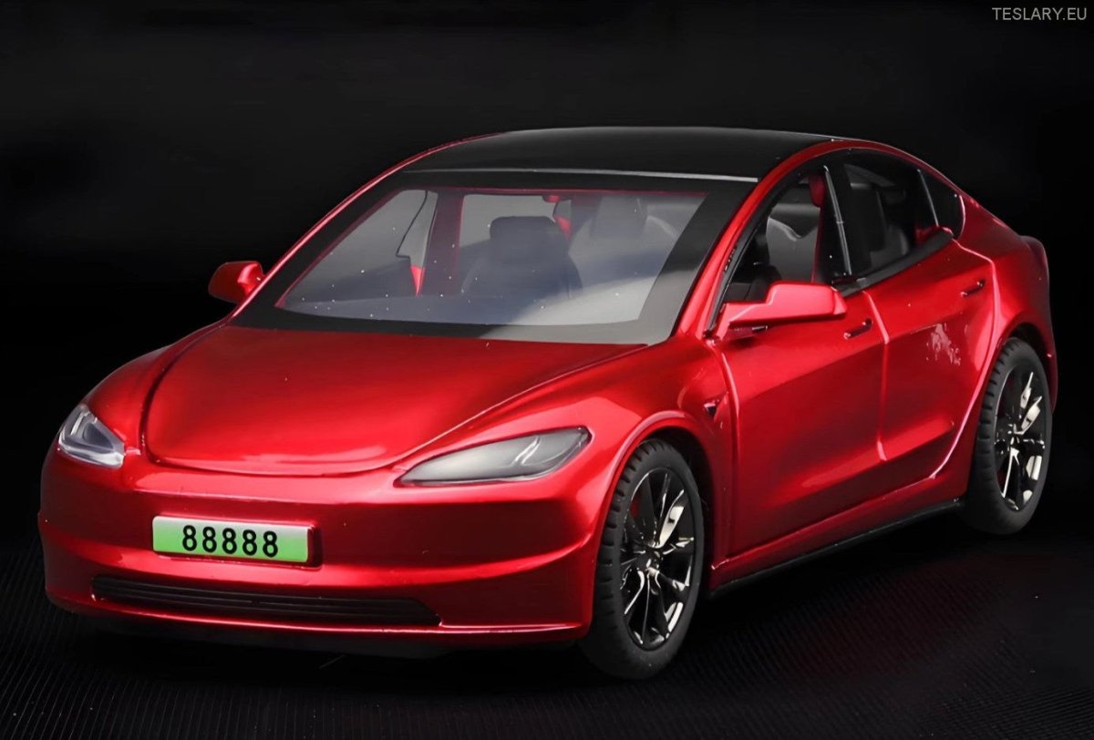 Tesla Model 3+ Highland 2024 1:32 Nieoficjalna wersja