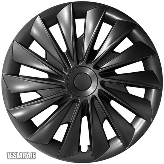 Tesla Model 3+ Highland 18" Blade Style Radkappen – Mattschwarz