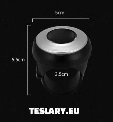 Steering Wheel Non Slip Single Hand Control Booster for Tesla Y S X 3 with Logo