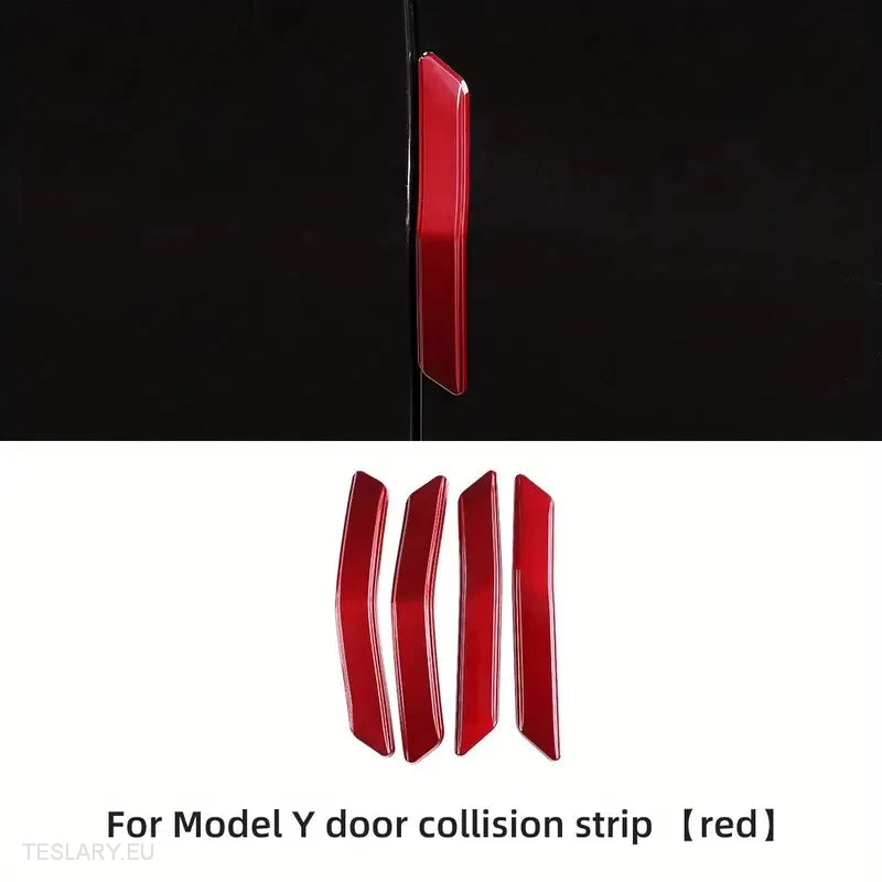 Tesla 3/Y Door Anti Collision Strips ( 4 Pack ) -TESLARY.IE Tesla Shop Europe