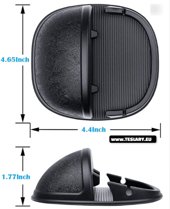 Porte-téléphonie de voiture Multi-fonction - support de téléphone au tiret en silicone anti-glissement