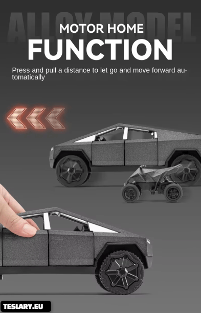 Tesla Cybertruck, Camping RVS a terénní vozidlo 1:32 Scale Model