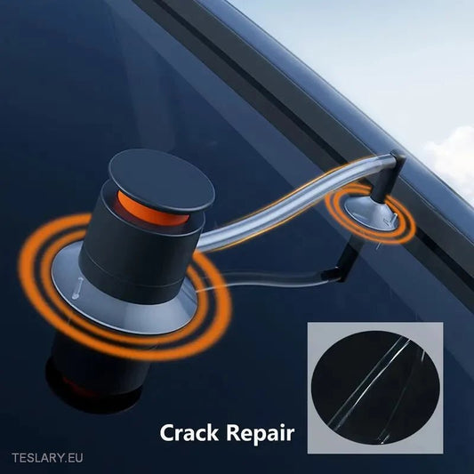 Windscreen Glass Crack Repair Kit med verktøy