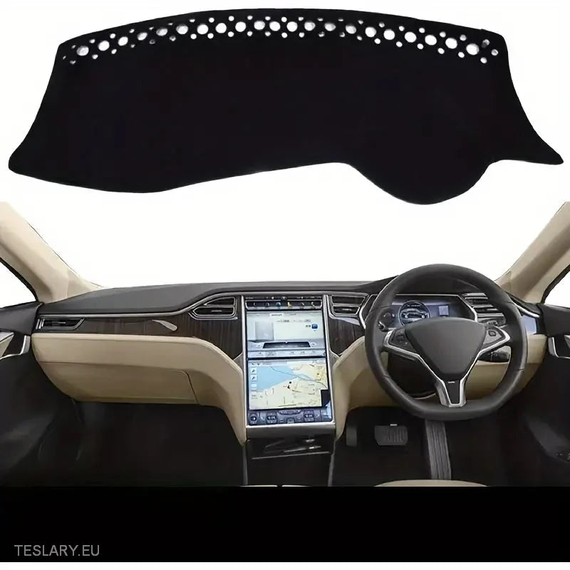 Tesla S 2014 - 2022 Premium Dashboard Protective Cover LHD/RHD - Tesla Shop Europe - TESLARY.IE Ireland - France boutique- Deutschland Geschäft- España comercio - Nederland winkel- TESLARY.IE