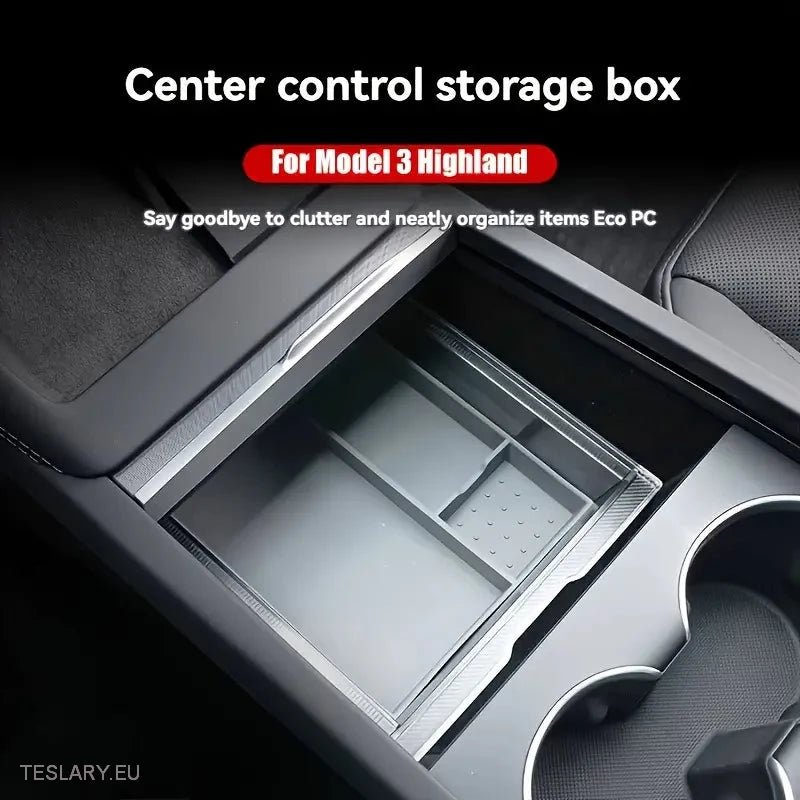 Tesla 3+ Highland Central Storage Organiser -TESLARY.IE Tesla Shop Europe