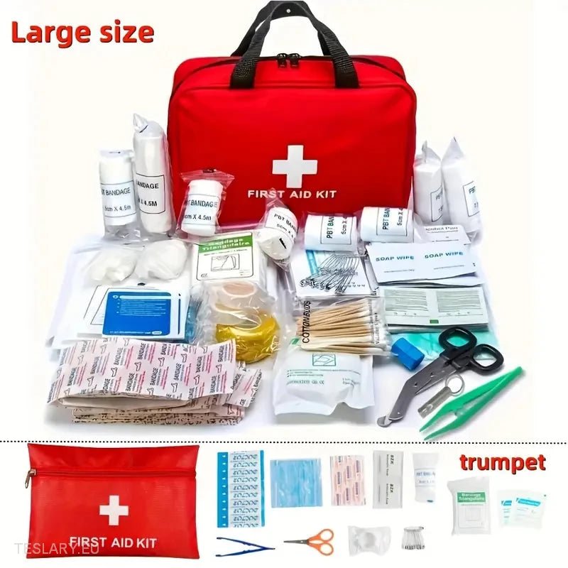 Emergency First Aid Kit (LARGE) -TESLARY.IE Tesla Shop Europe