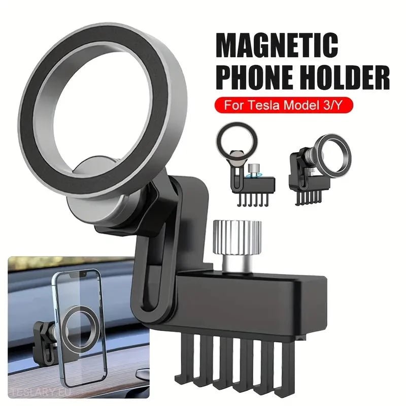 Tesla Model 3 /  YMagnetic Phone Holder 360 Degrees -TESLARY.IE Tesla Shop Europe