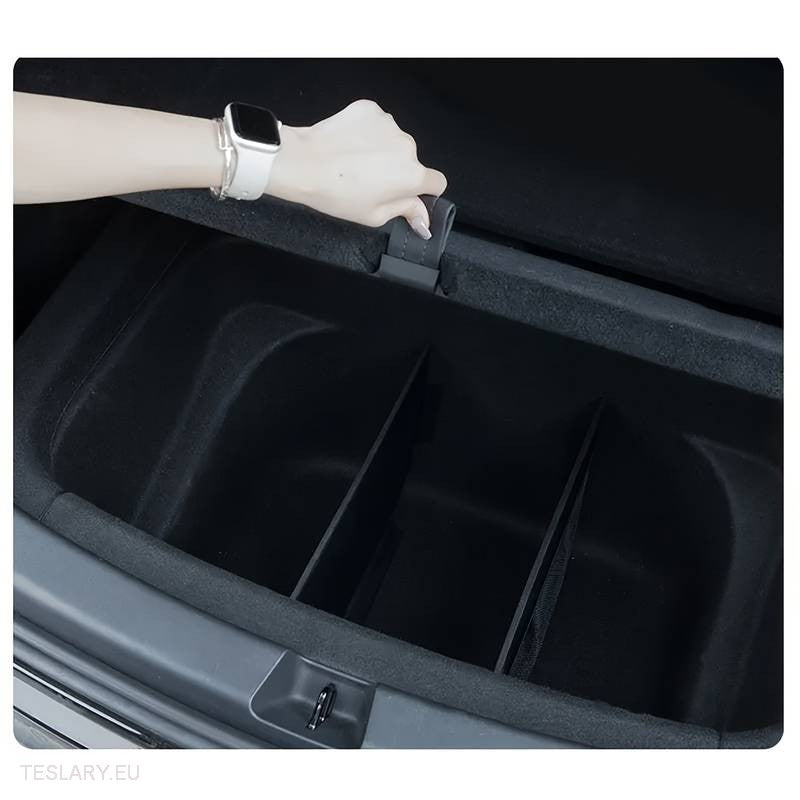 Tesla Model Y Trunk Organiser ( Dividers ) - Tesla Shop Europe - TESLARY.IE Ireland - France boutique- Deutschland Geschäft- España comercio - Nederland winkel- TESLARY.IE