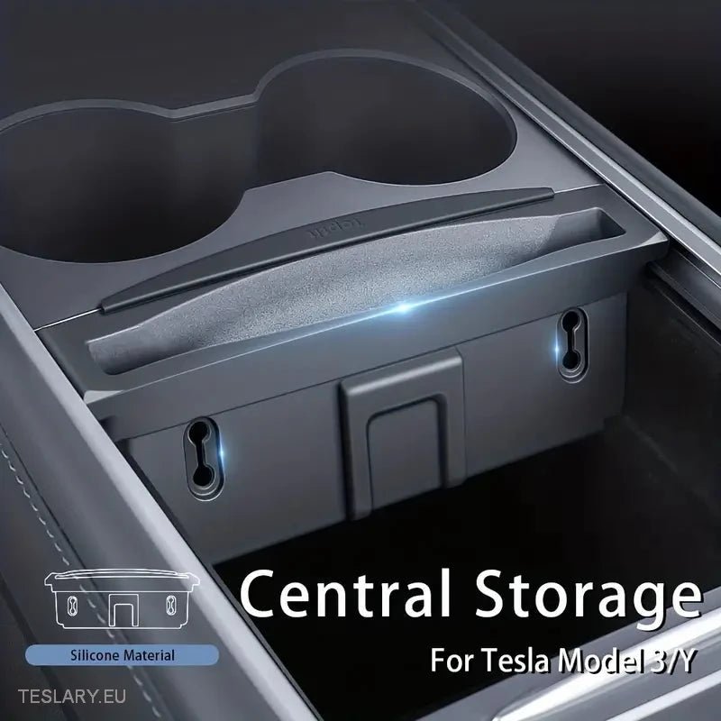 Centre Console Organiser & Phone Holder for Tesla  Model 3 / Y -TESLARY.IE Tesla Shop Europe