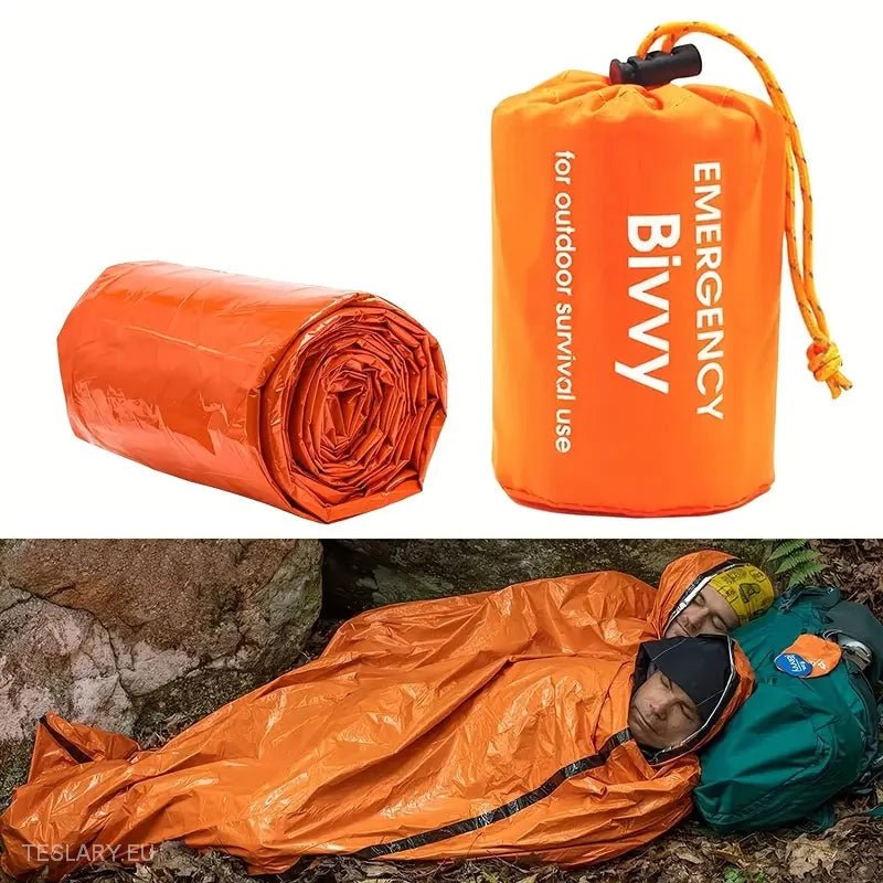 Emergency Sleeping Bag - Outdoor Survival -TESLARY.IE Tesla Shop Europe