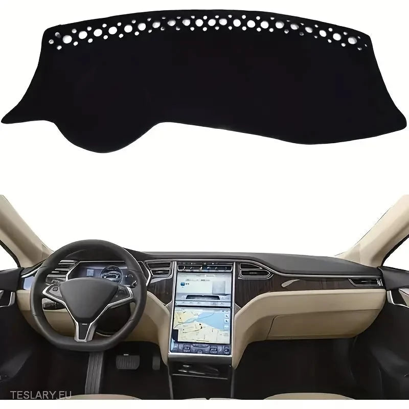 Tesla S 2014 - 2022 Premium Dashboard Protective Cover LHD/RHD - Tesla Shop Europe - TESLARY.IE Ireland - France boutique- Deutschland Geschäft- España comercio - Nederland winkel- TESLARY.IE