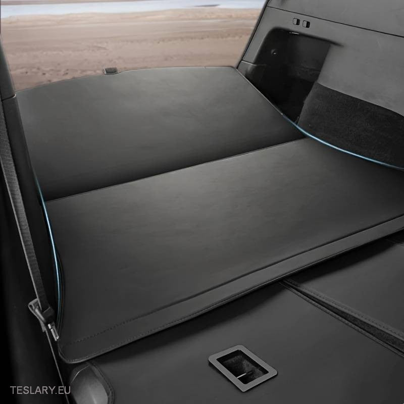 Tesla Model Y / 3 PU Leather Trunk Mats / Cargo Liners - Tesla Shop Europe - TESLARY.IE Ireland - France boutique- Deutschland Geschäft- España comercio - Nederland winkel- TESLARY.IE