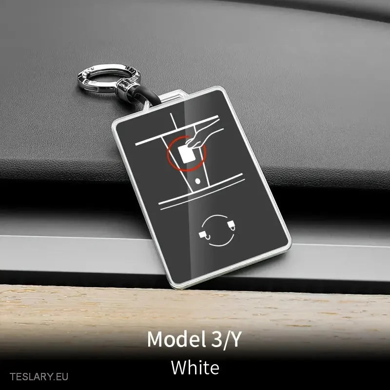 Tesla Protective Key Cover with Keyring - Tesla Shop Europe - TESLARY.IE Ireland - France boutique- Deutschland Geschäft- España comercio - Nederland winkel- TESLARY.IE