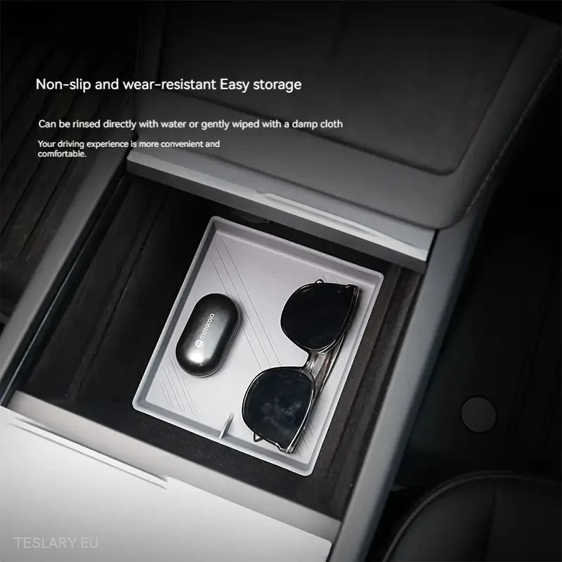 Tesla 3+ Highland Center Console Silicone Protective Tray -TESLARY.IE Tesla Shop Europe