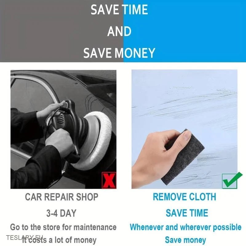 Nano Technology Scratch Repair Cloth -TESLARY.IE Tesla Shop Europe