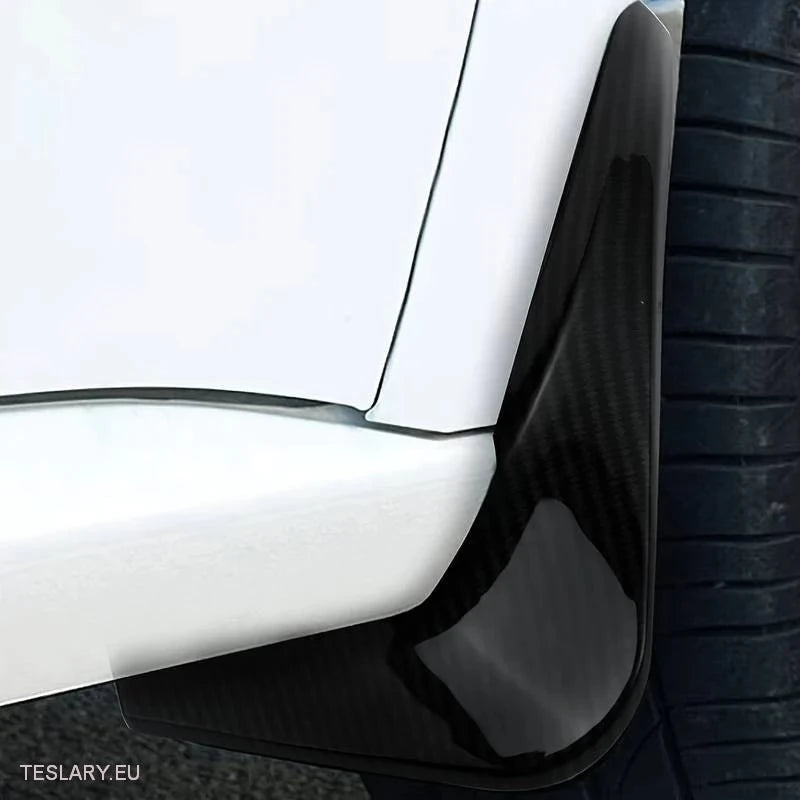 Tesla Model 3 & Highland Carbon Fiber Style Mud Flaps ( 4 Pieces ) - Tesla Shop Europe - TESLARY.IE Ireland - France boutique- Deutschland Geschäft- España comercio - Nederland winkel- TESLARY.IE