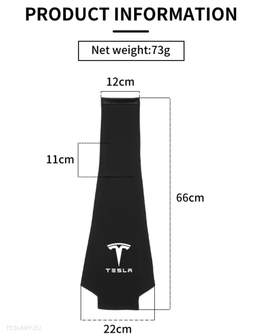 Tesla Head Rest Covers with Logo for 3,Y,S and X -TESLARY.IE Tesla Shop Europe