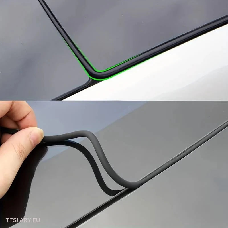 Tesla Model 3 Roof Sealing Strip for Noise Reducation - Tesla Shop Europe - TESLARY.IE Ireland - France boutique- Deutschland Geschäft- España comercio - Nederland winkel- TESLARY.IE