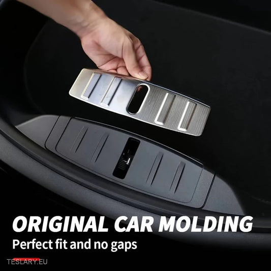 Tesla Model 3 Stainless Steel Trunk Lock Protector