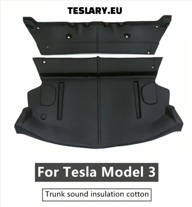 Tesla Model 3 Trunk Sound Proofing & Insulation