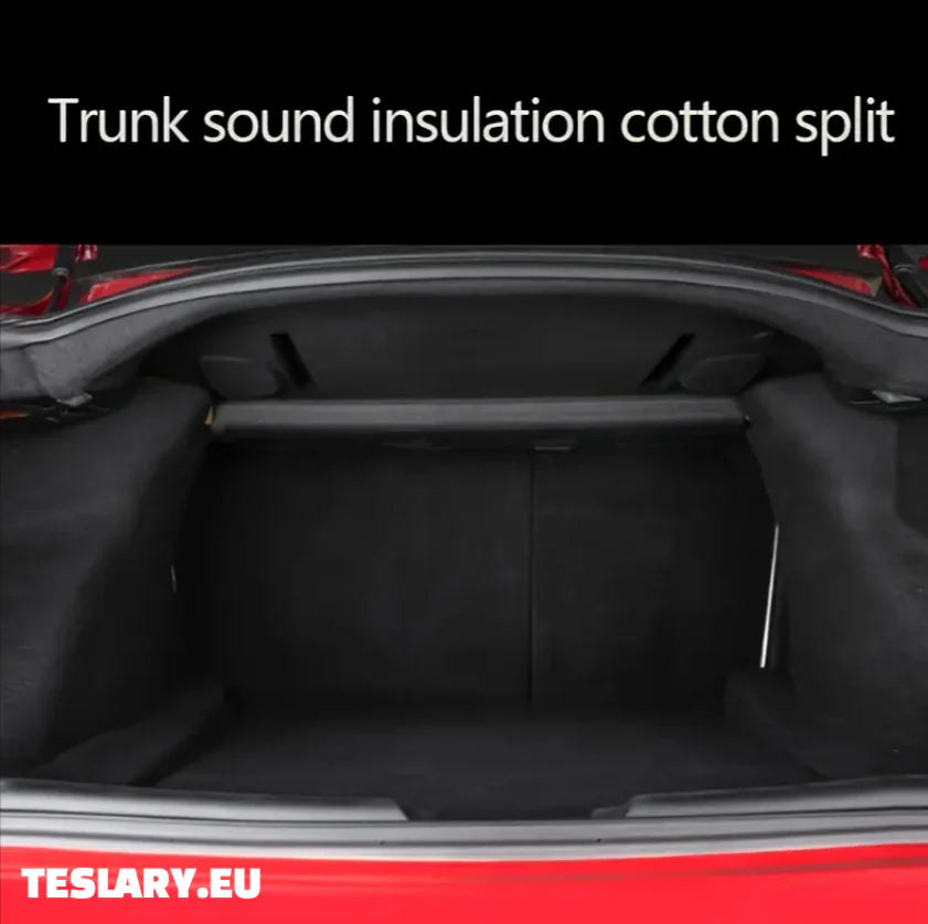 Tesla Model 3 Trunk Sound Proofing & Insulation