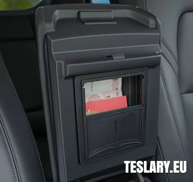 Tesla Model 3/Y Armrest Hidden Storage Slide Style