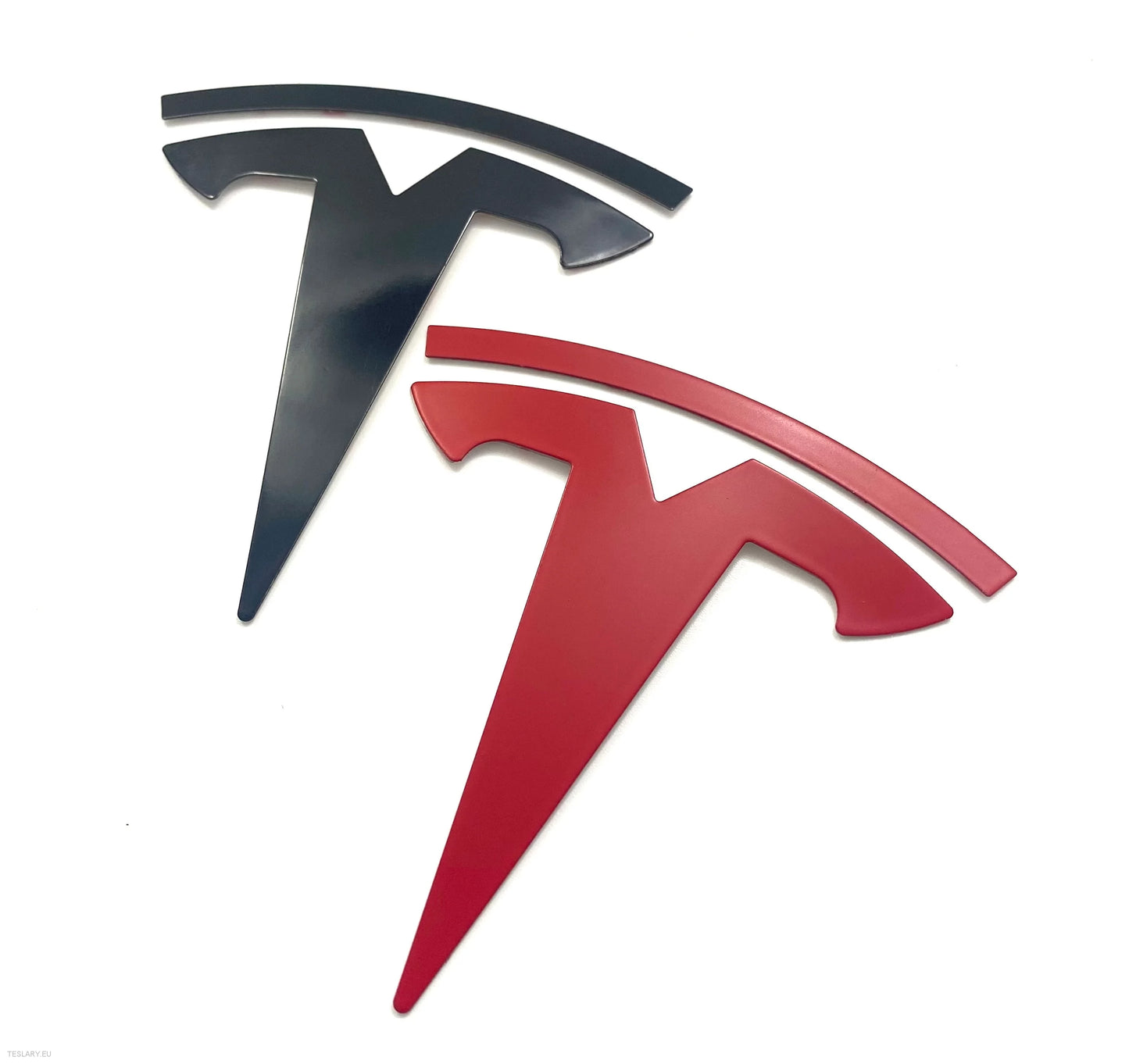 Tesla Model 3 / Y Front Logo Black , Carbon , Chrome , Red