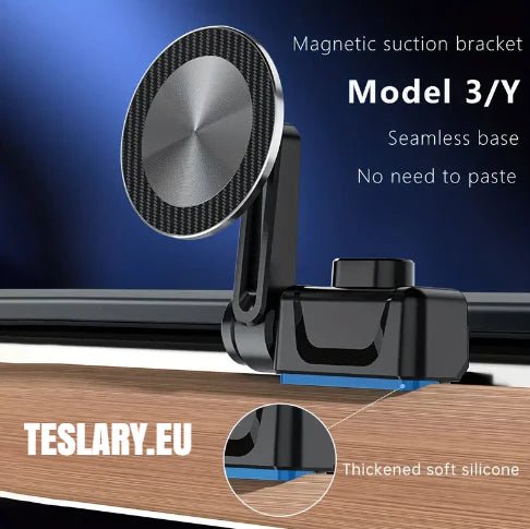 Tesla Model 3 / Y Uchwyt telefonu magnetycznego 360 stopni.