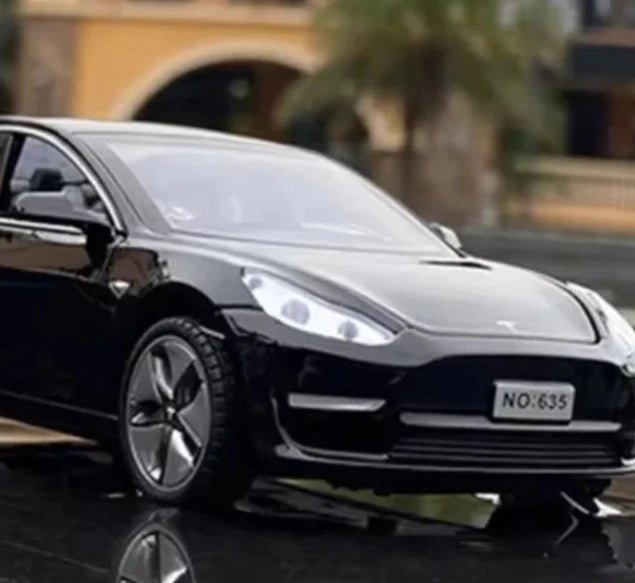 Tesla Model 3  1:32 Unofficial Version ( Black ) -TESLARY.IE Tesla Shop Europe