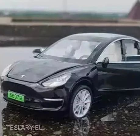 Tesla Model 3  1:32 Unofficial Version ( Black ) -TESLARY.IE Tesla Shop Europe