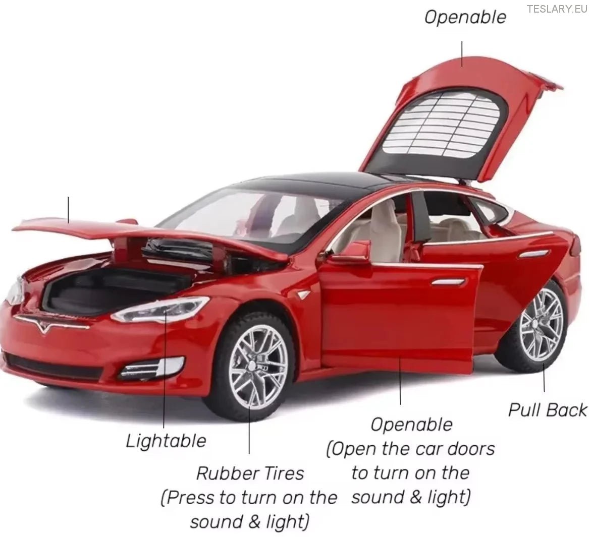 Tesla Modelo Modelo S 1:32 Versión no oficial