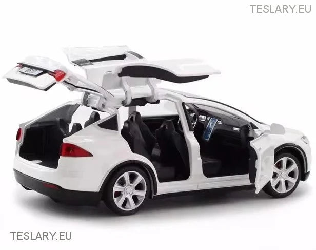 Tesla Model Model X  1:32 Unofficial Version Black , Red or White