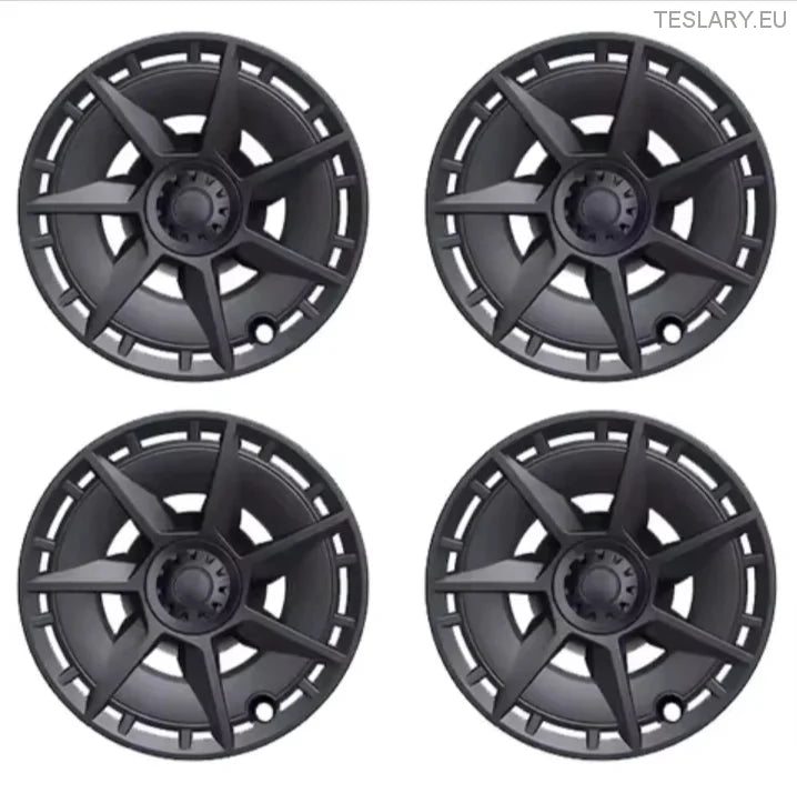 Tesla Model Y 19 "Unika S7 Full Cover Wheel Hubs