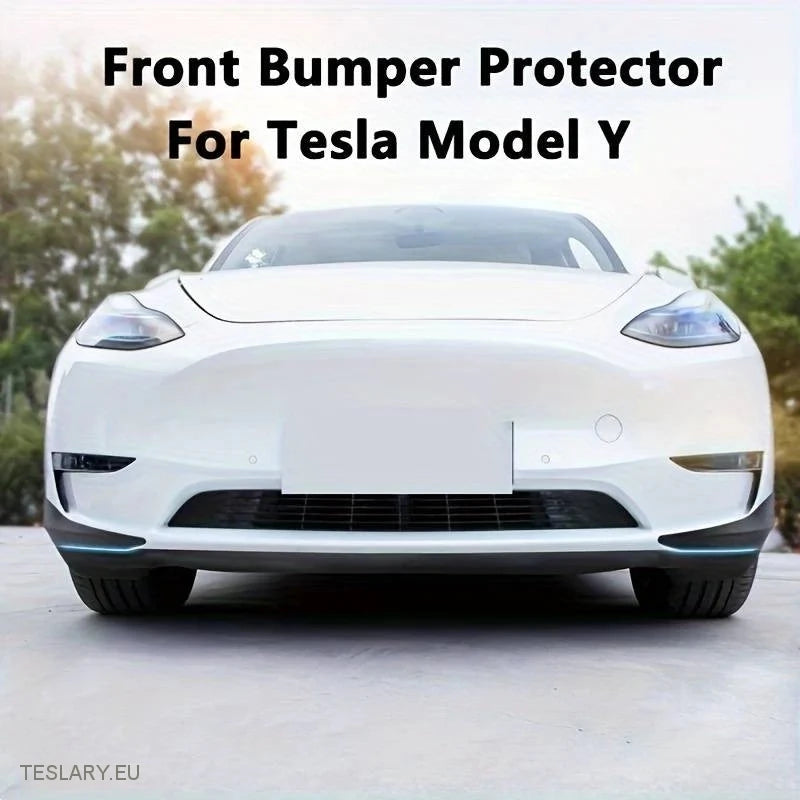 Tesla Model Y Front Bumper Silicone Guards ( 2 Pieces ) - Tesla Shop Europe - TESLARY.IE Ireland - France boutique- Deutschland Geschäft- España comercio - Nederland winkel- TESLARY.IE