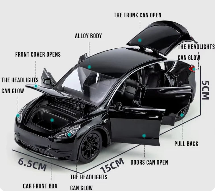 Mașină Tesla Model Y 1:32 Versiune neoficială