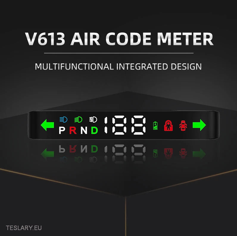 Tesla 3/Y Dash Instrument Panel Mini -TESLARY.IE Tesla Shop Europe